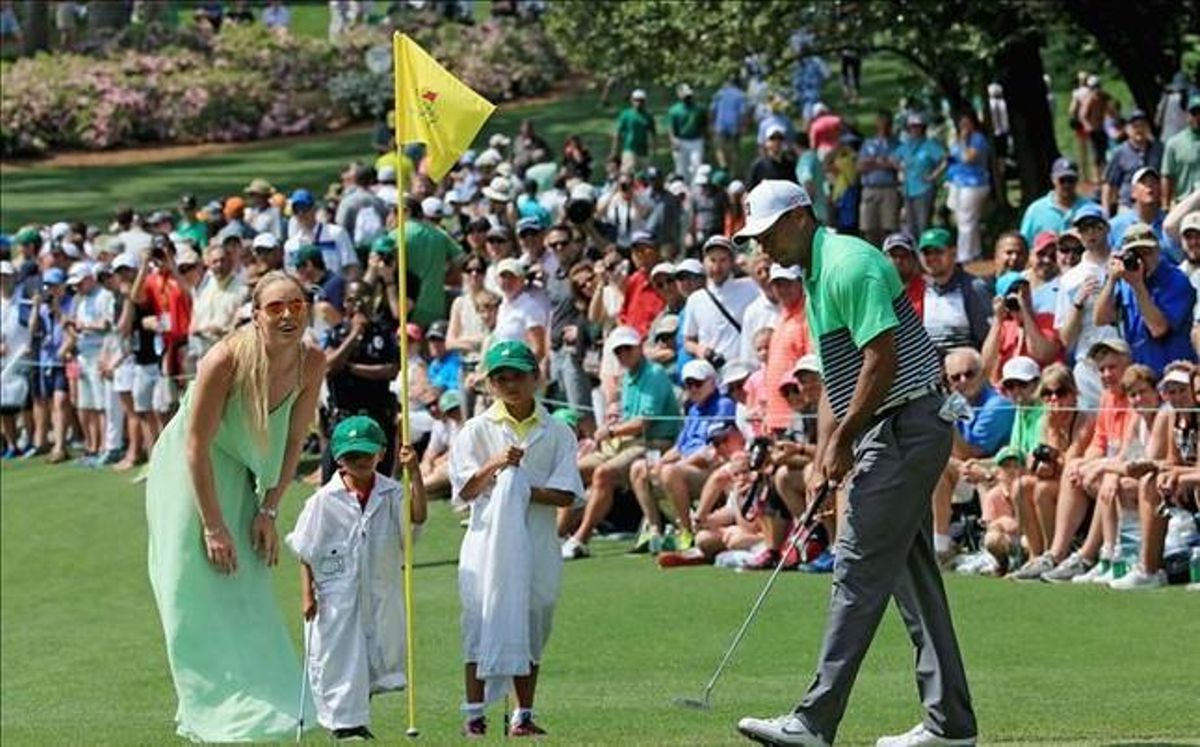 Tiger Woods ha offerto il suo volto più familiare e amichevole