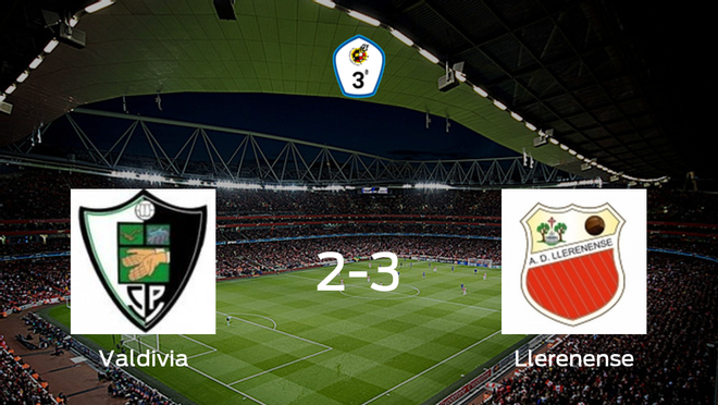 El Llerenense vence 2-3 en casa del Valdivia El Llerenense vence 2-3 en casa del Valdivia