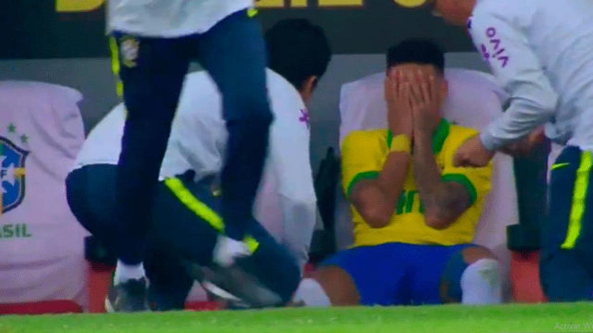 Neymar vuelve a caer lesionado y se perderá la Copa América