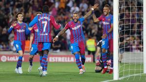 El Barça logró la victoria ante el Celta en el Camp Nou