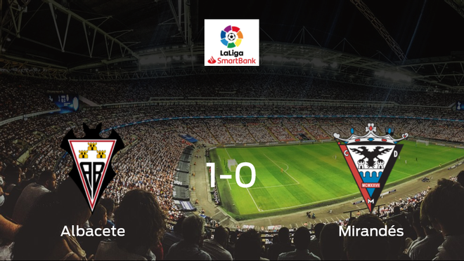 Triunfo del Albacete por 1-0 ante el CD Mirandés Triunfo del Albacete por 1-0 ante el CD Mirandés