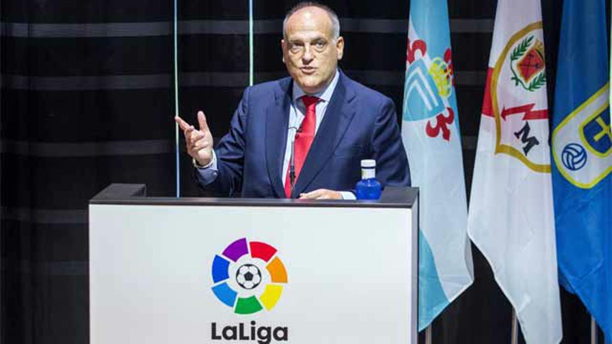 Tebas: La Superliga europea sería un fracaso a medio plazo