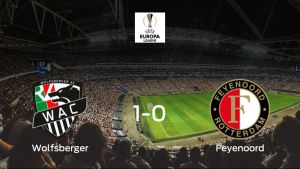 El Wolfsberger AC gana 1-0 en casa al Feyenoord Rotterdam El Wolfsberger AC gana 1-0 en casa al Feyenoord Rotterdam