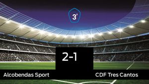 Los tres puntos se quedaron en casa: Alcobendas Sport 2-1 Tres Cantos Los tres puntos se quedaron en casa: Alcobendas Sport 2-1 Tres Cantos