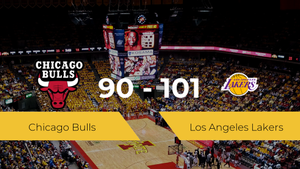 Los Angeles Lakers se queda con la victoria frente a Chicago Bulls por 90-101 Los Angeles Lakers se queda con la victoria frente a Chicago Bulls por 90-101