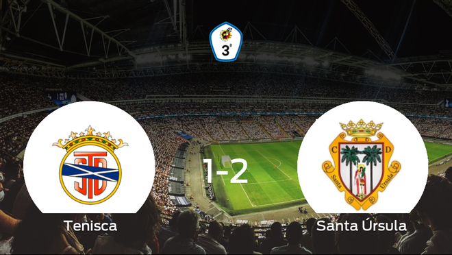 El Santa Úrsula se lleva el triunfo después de derrotar 1-2 al Tenisca El Santa Úrsula se lleva el triunfo después de derrotar 1-2 al Tenisca