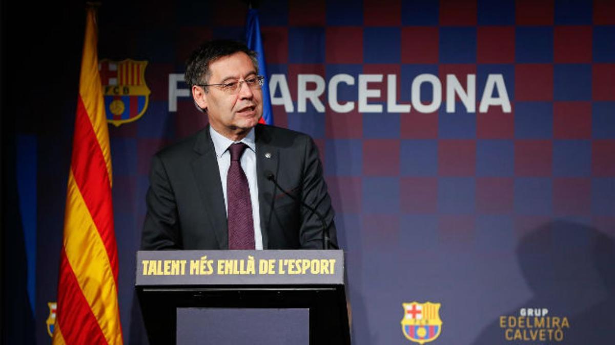 Josep María Bartomeu habló para SPORT sobre la rebaja salarial del primer equipo