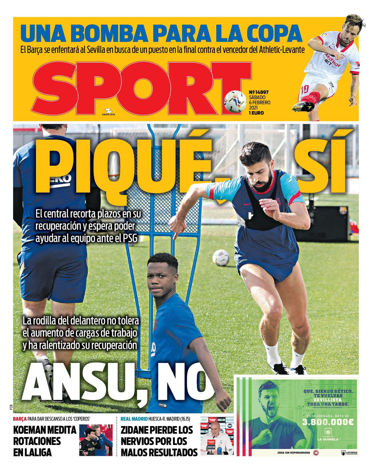 Piqué sí; Ansu no Piqué sí; Ansu no