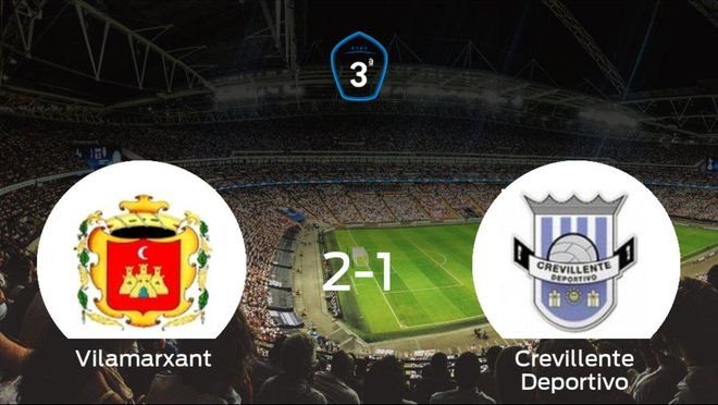 Los tres puntos se quedan en casa tras la victoria del Vilamarxant frente al Crevillente Deportivo (2-1) Los tres puntos se quedan en casa tras la victoria del Vilamarxant frente al Crevillente Deportivo (2-1)