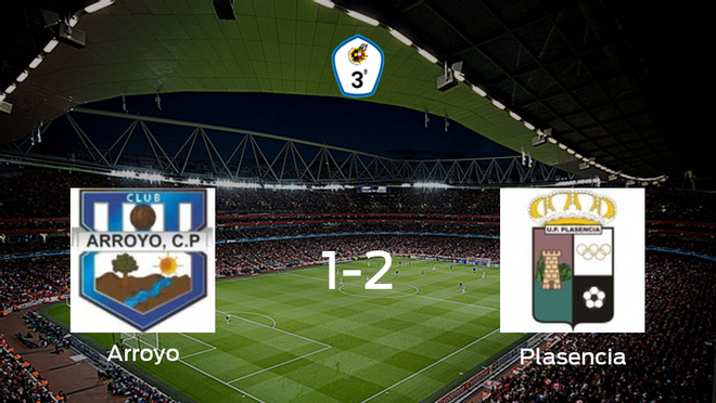 El Plasencia se impone al Arroyo y consigue los tres puntos (1-2) El Plasencia se impone al Arroyo y consigue los tres puntos (1-2)