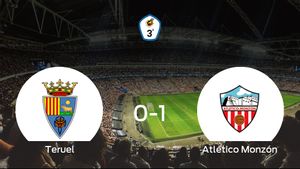 El Atlético Monzón suma tres puntos a su casillero frente al Teruel (0-1) El Atlético Monzón suma tres puntos a su casillero frente al Teruel (0-1)