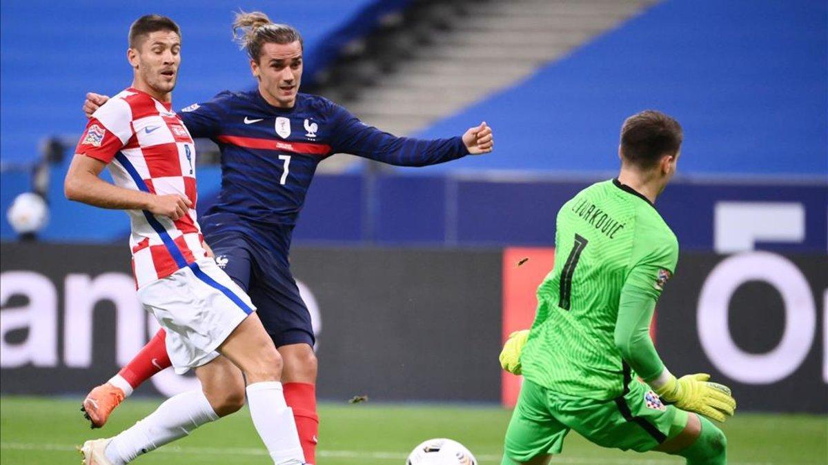 Antoine Griezmann lideró la victoria de Francia sobre Croacia