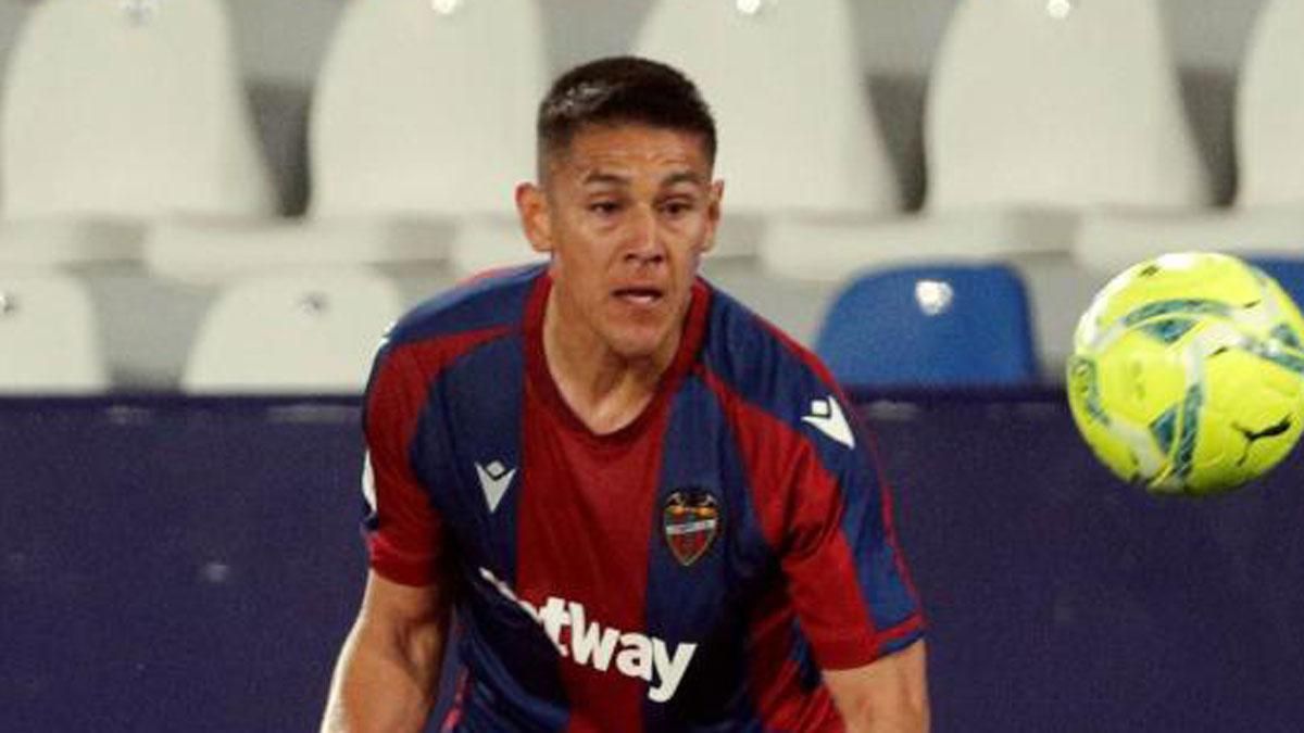 Óscar Duarte, defensa del Levante UD Óscar Duarte, defensa del Levante UD