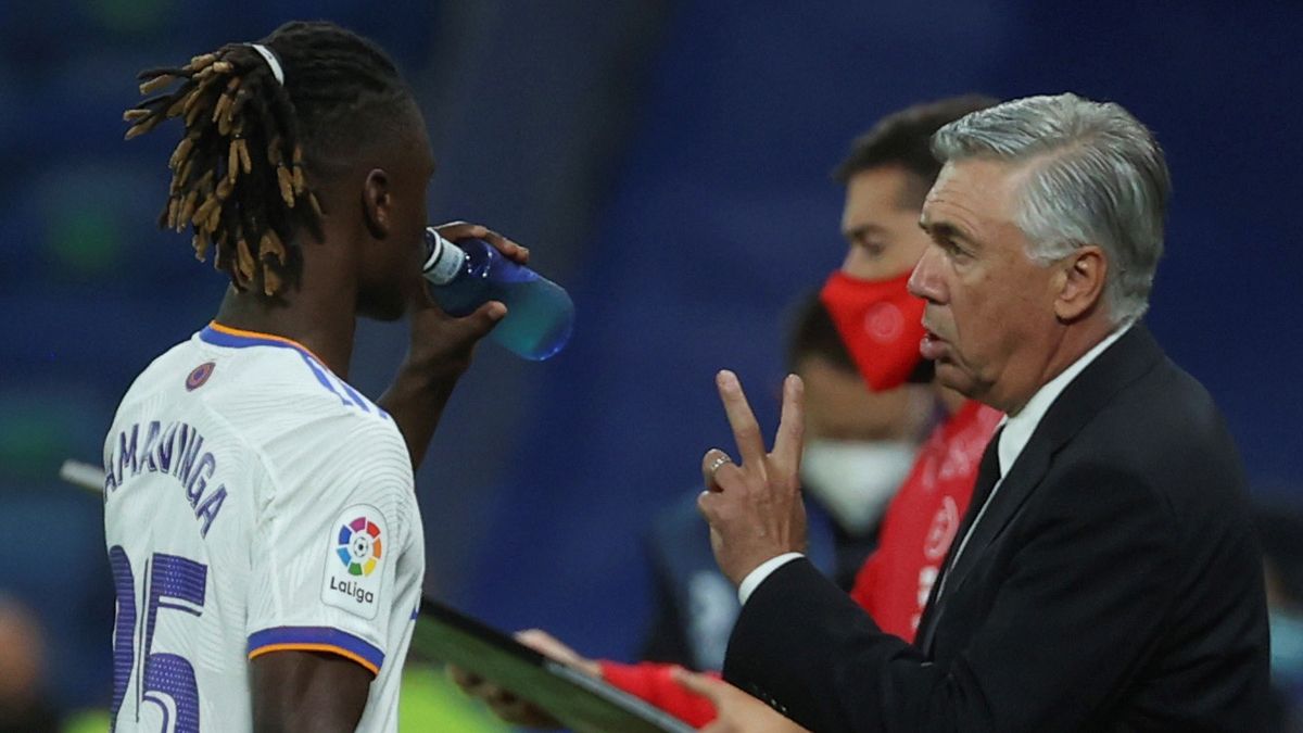 Camavinga o Tchouameni, la duda de Ancelotti para el Clásico