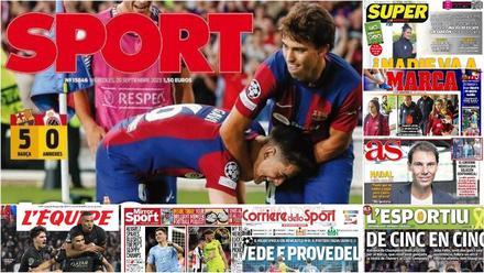 Las portadas de la prensa deportiva hoy