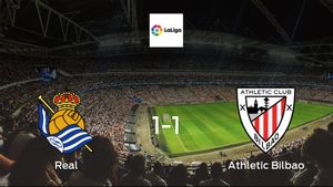 Its all even at the Reale Arena, after Real draw 1-1 with The Lions Its all even at the Reale Arena, after Real draw 1-1 with The Lions
