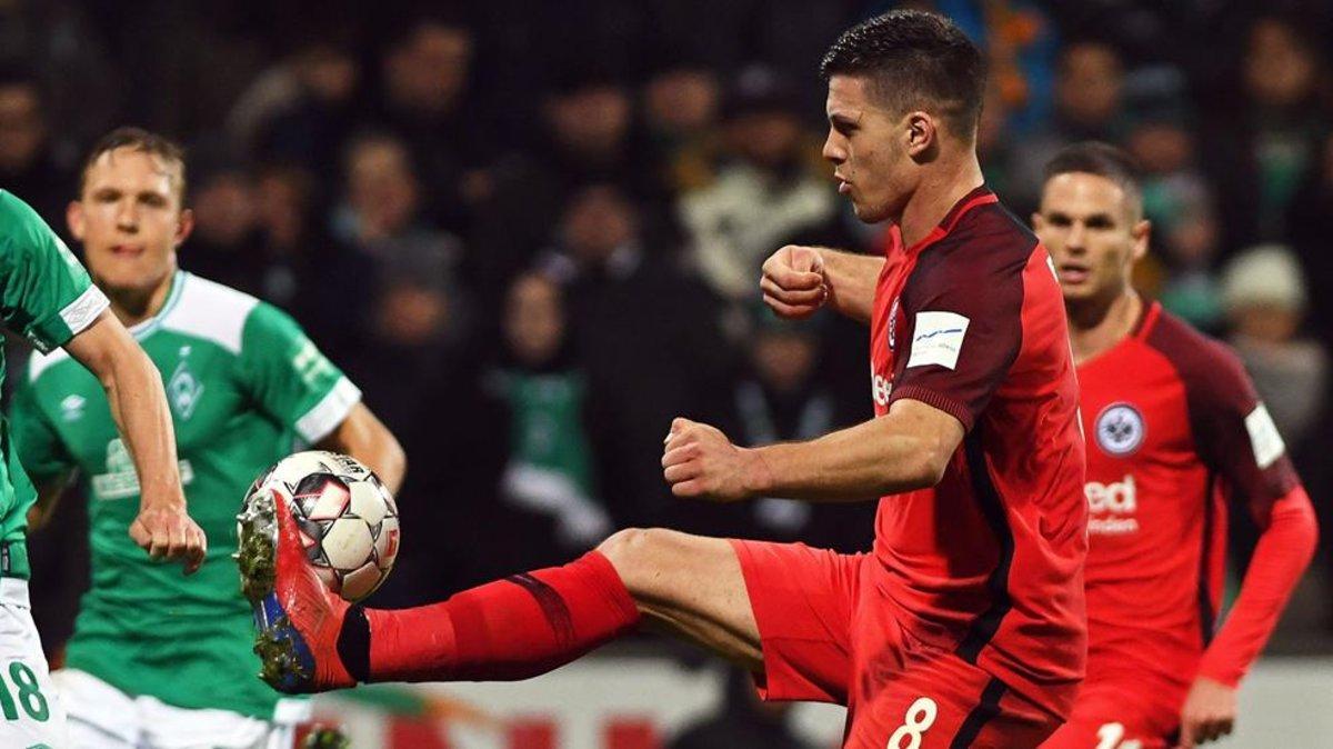 Luka Jovic está realizando una gran temporada en el Eintracht de Frankfurt