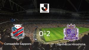 El Sanfrecce Hiroshima gana 0-2 al Consadole Sapporo y se lleva los tres puntos