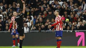 Real Madrid - Atlético de Madrid | La expulsión de Ángel Correa