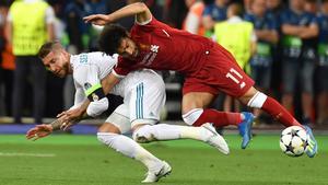 Salah no ha olvidado la final de Kiev ante el Real Madrid