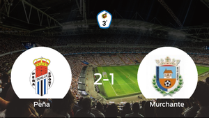 La Peña Sport se hace fuerte en casa y vence al Murchante (2-1) La Peña Sport se hace fuerte en casa y vence al Murchante (2-1)