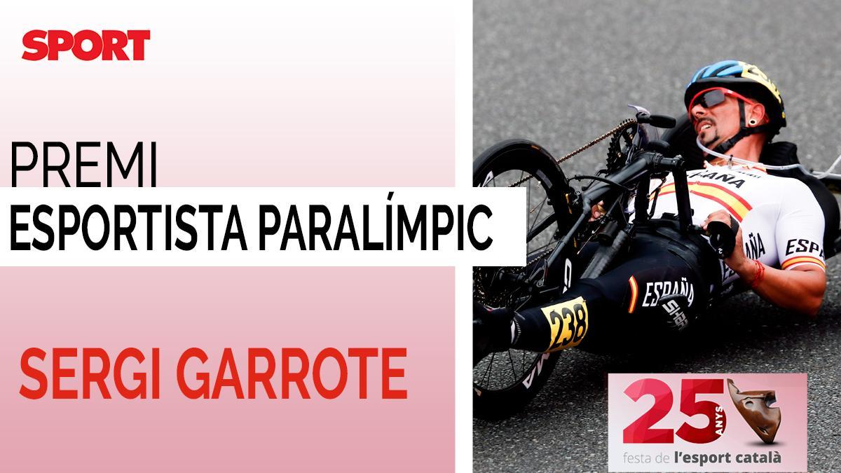 Sergio Garrote, Premio Mejor Deportista Paralímpico Masculino