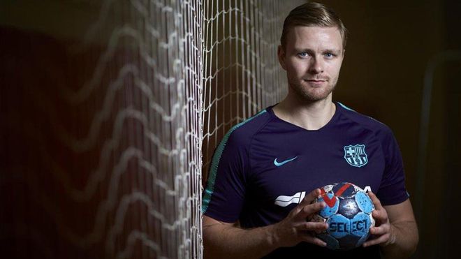 Aron Palmarsson afronta con optimismo el asalto azulgrana a la Champions Aron Palmarsson afronta con optimismo el asalto azulgrana a la Champions