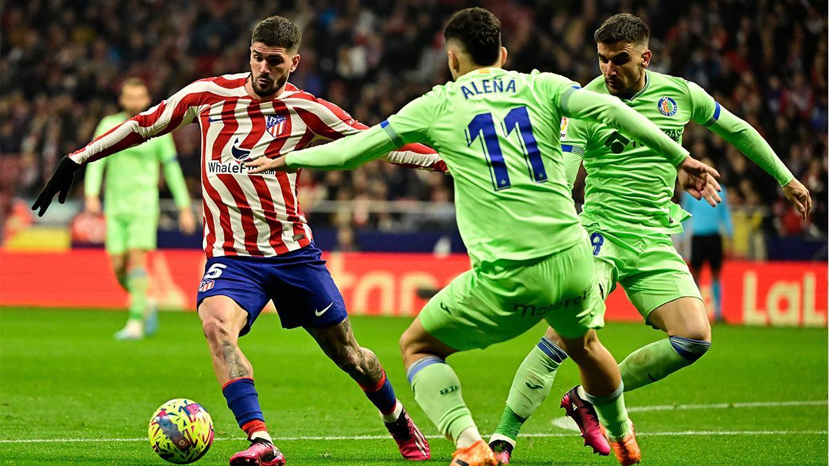 Resumen, goles y highlights del Atlético de Madrid 1 - 1 Getafe de la jornada 20 de LaLiga Santander