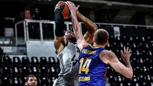 El ASVEL siempre estuvo por encima del Barça El ASVEL siempre estuvo por encima del Barça