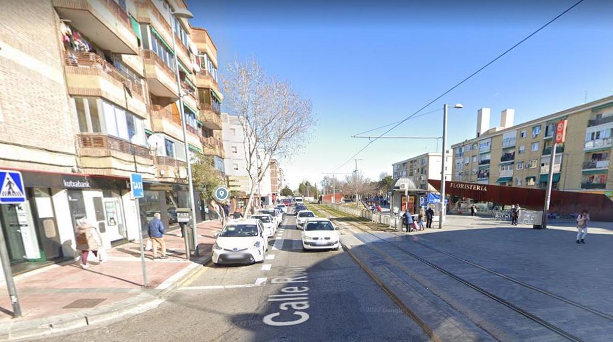 Calle Real de Parla, en la que tuvieron lugar las detenciones. Calle Real de Parla, en la que tuvieron lugar las detenciones.