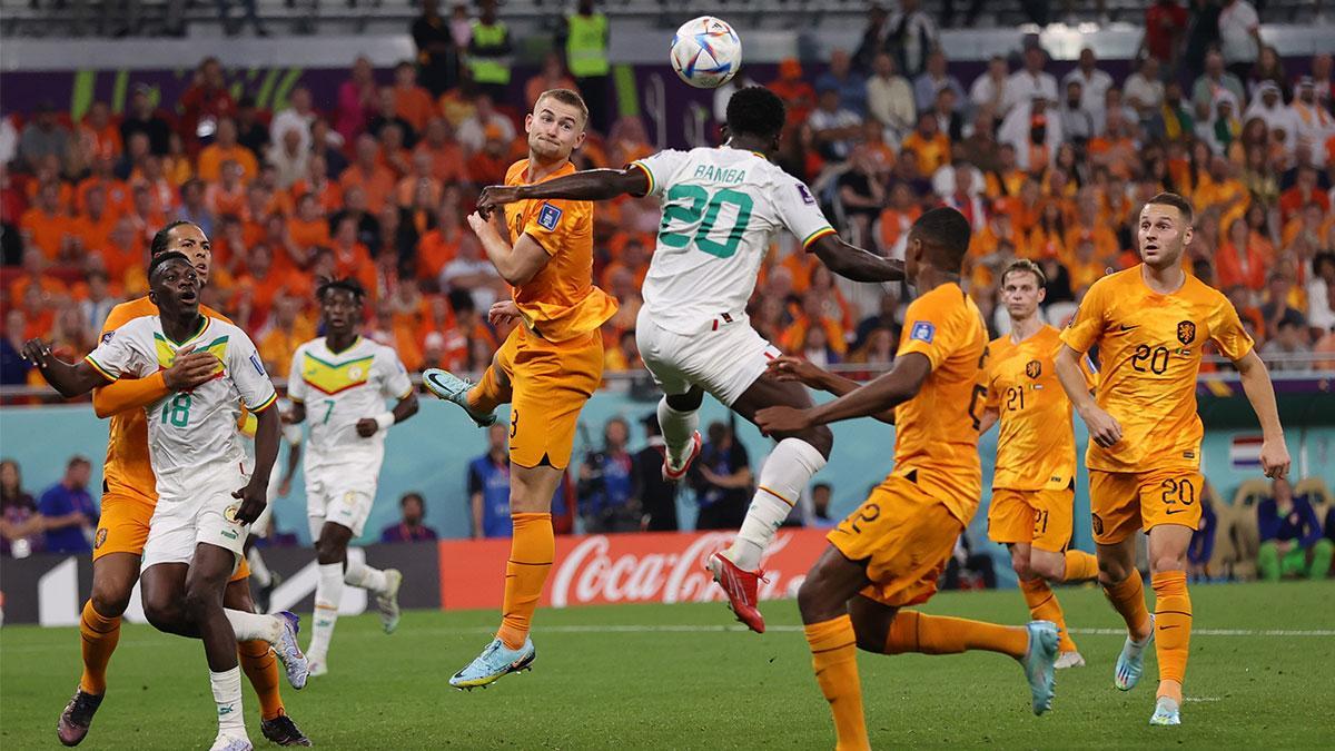 Resumen, goles y highlights del Senegal 0 - 2 Países Bajos de la fase de grupos del Mundial de Qatar 2022