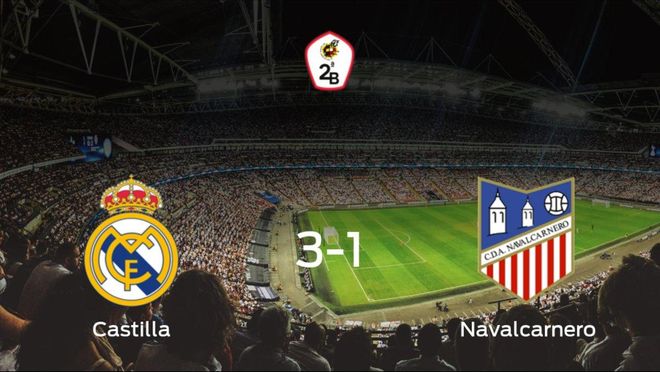 El RM Castilla se lleva tres puntos tras vencer 3-1 al Navalcarnero El RM Castilla se lleva tres puntos tras vencer 3-1 al Navalcarnero