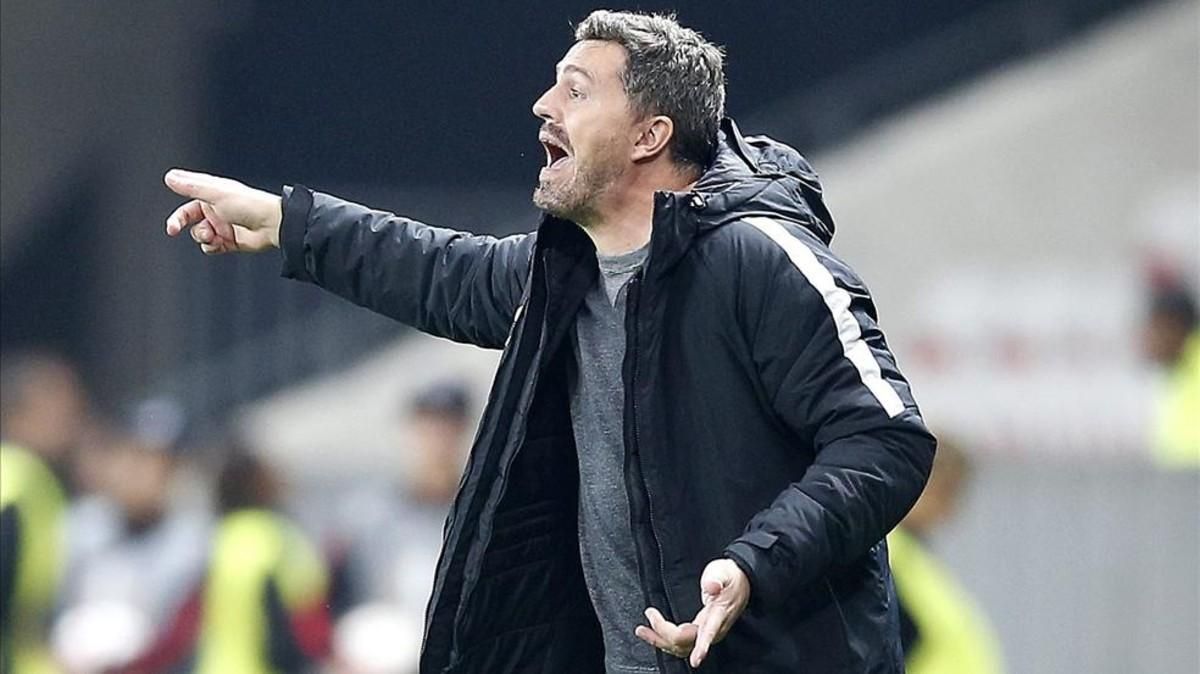 Óscar García dirige actualmente al Red Bull Salzburg, de la liga austríaca Óscar García dirige actualmente al Red Bull Salzburg, de la liga austríaca
