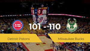 Milwaukee Bucks consigue vencer a Detroit Pistons (101-110) Milwaukee Bucks consigue vencer a Detroit Pistons (101-110)