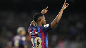 Ansu Fati podría abandonar el Barça