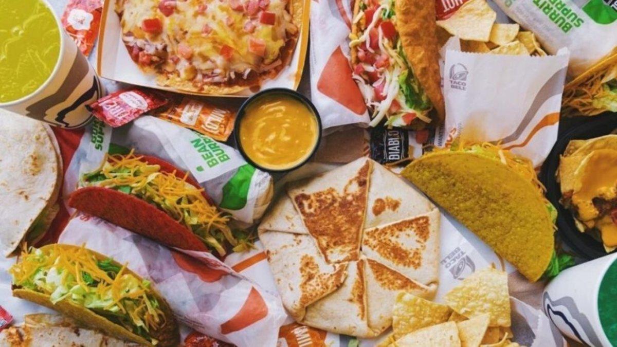 Taco Bell se especializa en comida mexicana