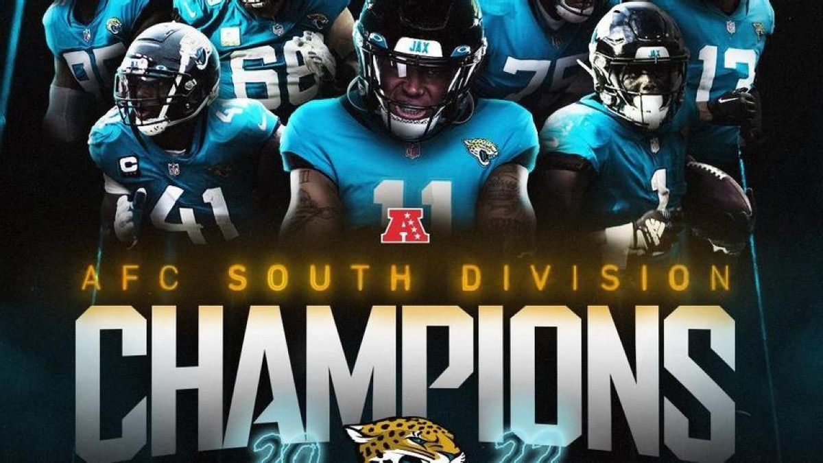 Los Jaguars se alzan con el título del Sur de la AFC tras vencer a los Titans Los Jaguars se alzan con el título del Sur de la AFC tras vencer a los Titans
