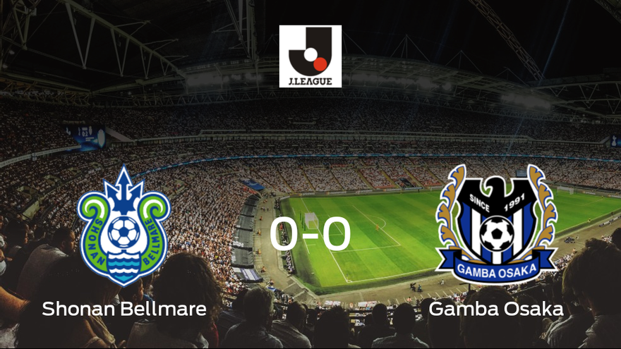 El Shonan Bellmare y el Gamba Osaka firman un empate sin goles (0