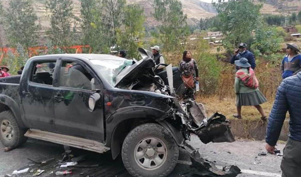 Un accidente de tráfico en Perú.