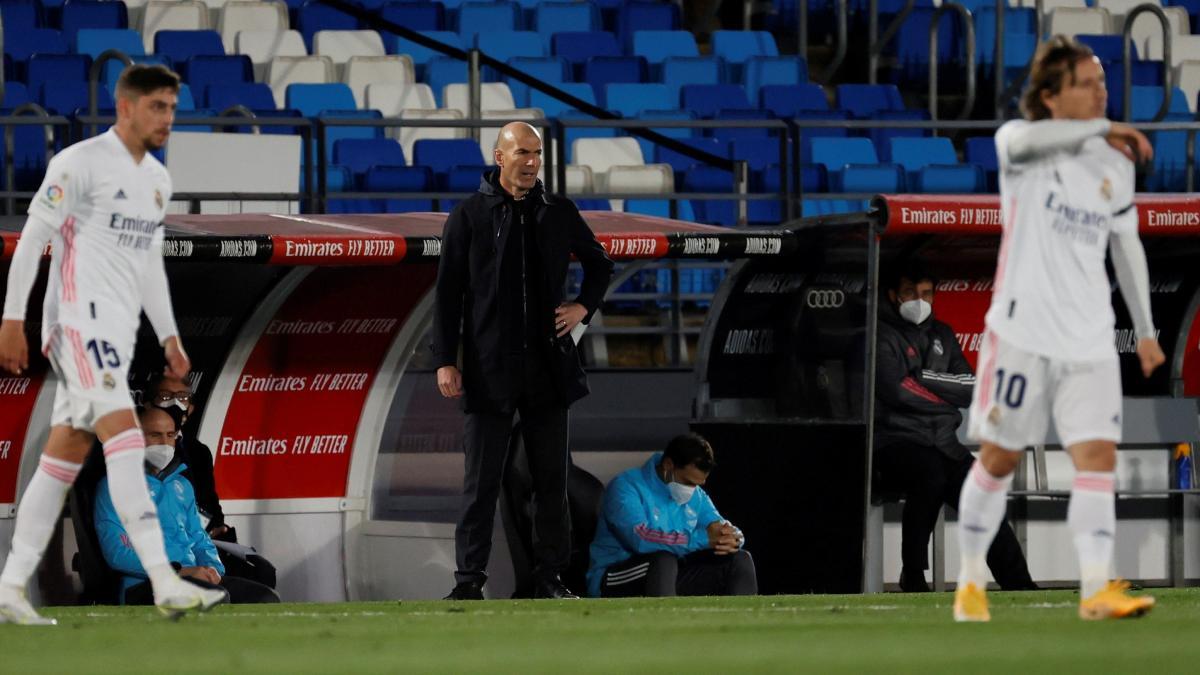 Zinedine Zidane no ha podido evitar cerrar la temporada sin ningún título