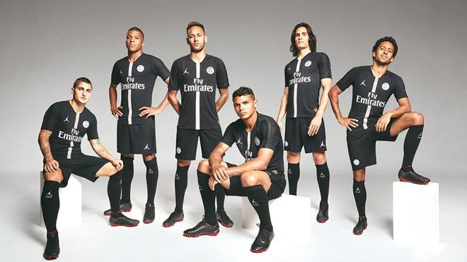 El conjunto parisino vestirá con la marca Jordan, de Nike, para la temporada 2018 - 2019 de Liga de Campeones El conjunto parisino vestirá con la marca Jordan, de Nike, para la temporada 2018 - 2019 de Liga de Campeones