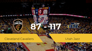 Utah Jazz vence a Cleveland Cavaliers por 87-117 Utah Jazz vence a Cleveland Cavaliers por 87-117