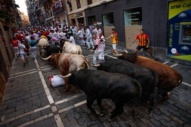 Sigue en directo el séptimo encierro de los Sanfermines 2022