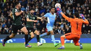 Manchester City - Sporting de Lisboa: las ocasiones de Sterling