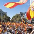 Marcha de SCC, bajo el lema Tots som Cataluña.