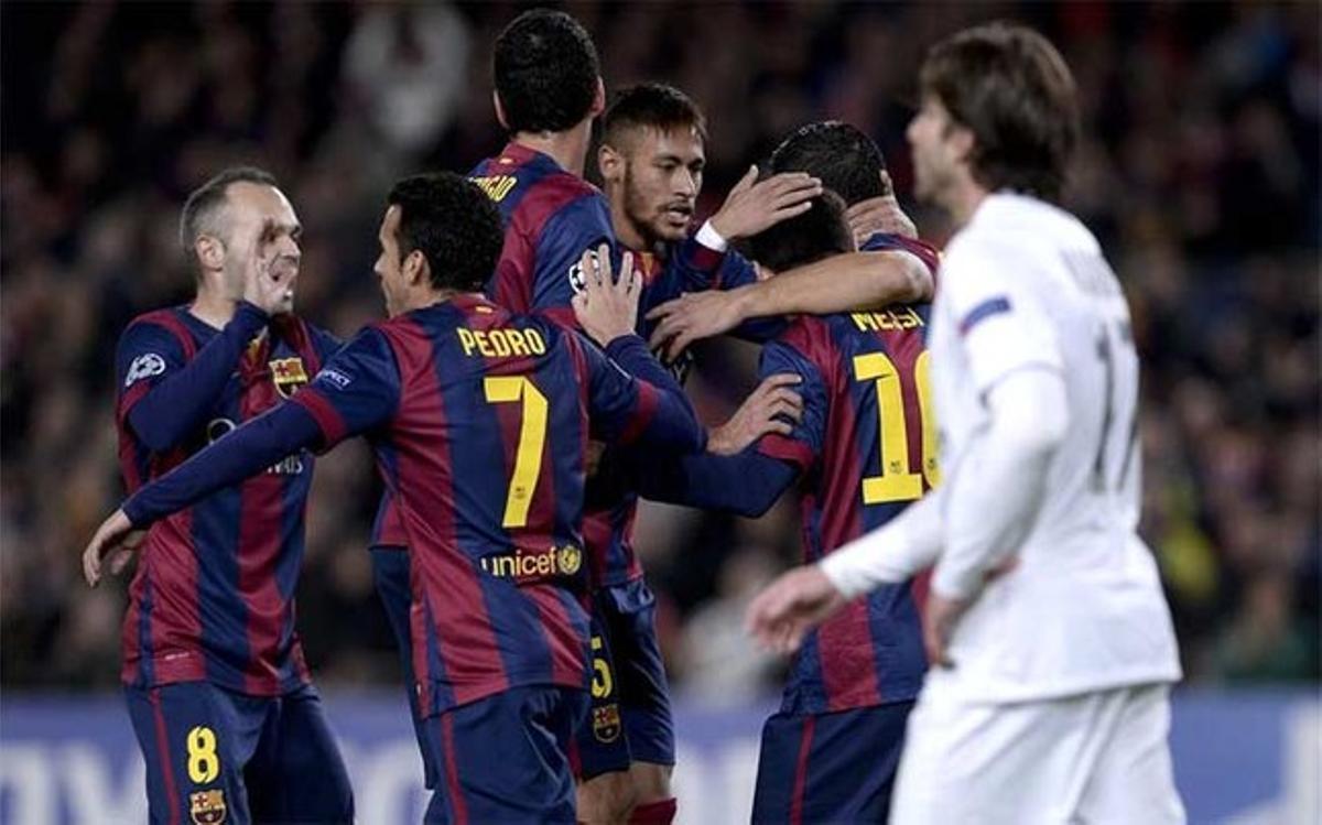 Messi y Neymar, decisivos ante el PSG