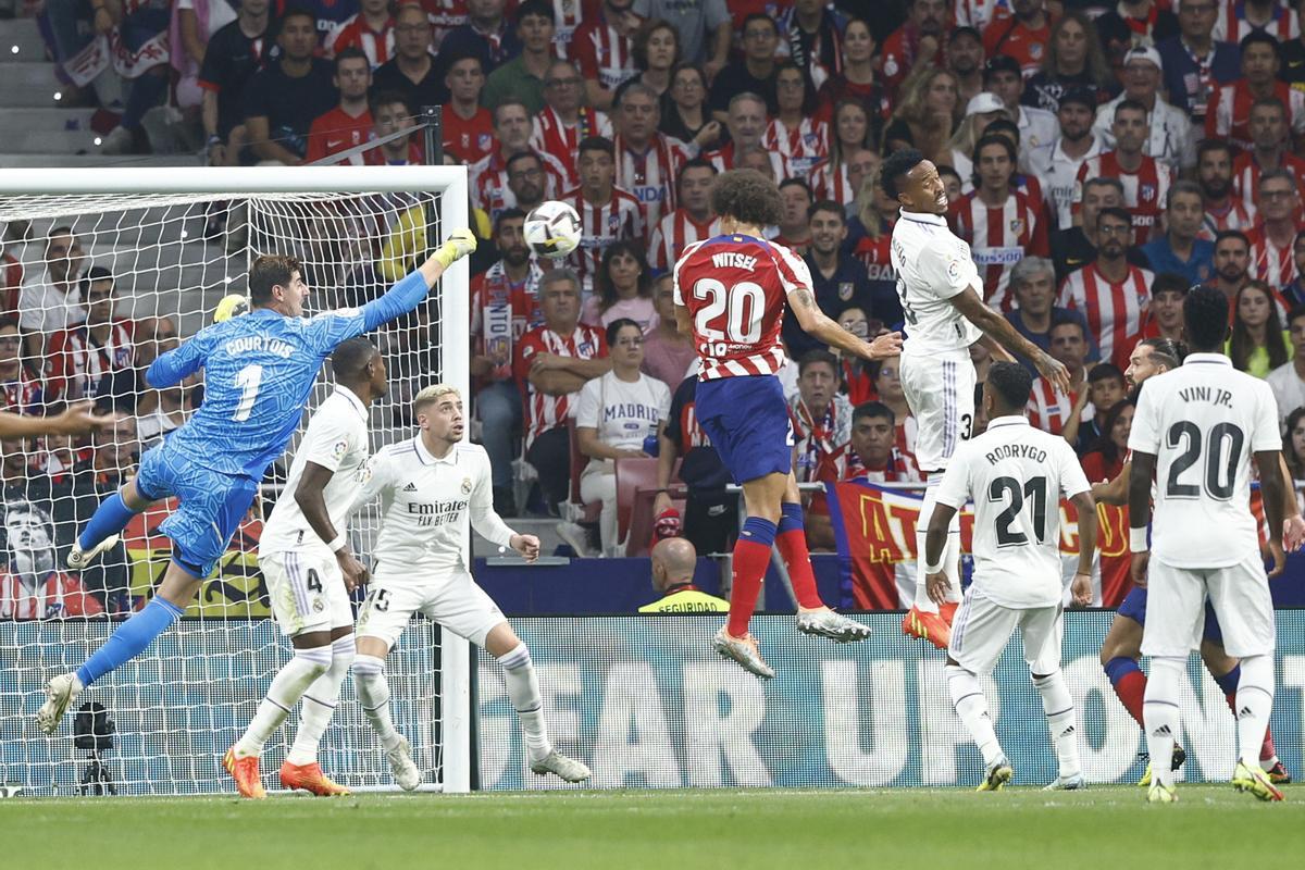 ATLÉTICO DE MADRID - REAL MADRID : El gol de Mario Hermoso