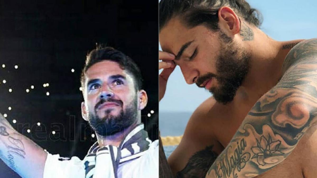 Isco y Maluma, unidos por la 'magia' de los tatuajes