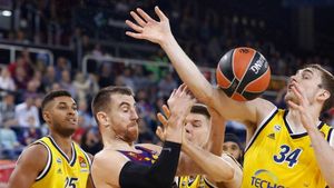 El Barça fue de manos a más y noqueó al Alba El Barça fue de manos a más y noqueó al Alba