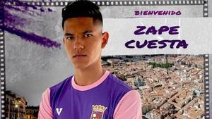 Zape Cuesta: el hijo de Frank de la Jungla, futbolista del Palencia CF
